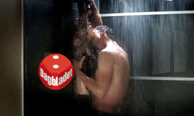 image: «Fifty Shades Darker»: Holder opp ymse sexleketøy med stivt blikk mens musikken bruser